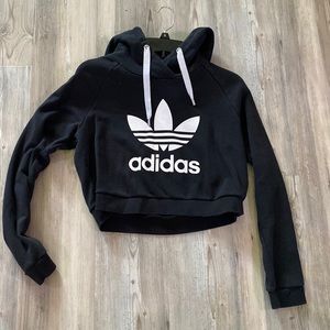 Adidas Cropped Hoodie